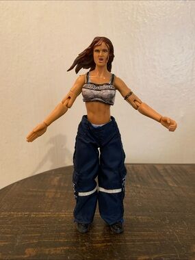 Lita 2001 WWE Jakks Pacific Finishing Moves Figure